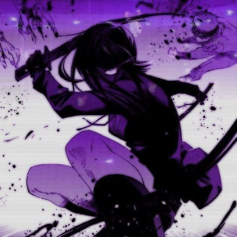 Anime Wallpapers Aesthetic, Girl Cool, Pfp Anime, Demon Girl, Anime Wallpapers, Icon Pfp, Aesthetic Anime, Purple, Anime