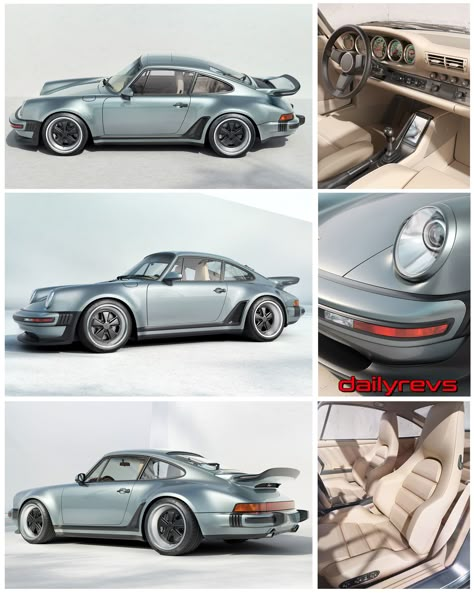 Singer Vehicle Design, Singer Porsche, Porsche 930 Turbo, Porsche Singer, Cool Garages, Porsche Sports Car, Porsche 930, Porsche 964, Porsche Models