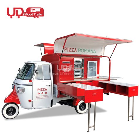 Hot Dog Trailer, Food Wheel, Small Food Truck, Food Truck Equipment, Ice Cream Kiosk, Fast Food Truck, Food Carts For Sale, Pizza Food Truck, Mobile Restaurant