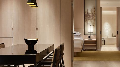 Park Executive Suite Park Hyatt Bangkok, Yabu Pushelberg, Hotel Room Design, Park Hyatt, Shop House Plans, Hotel Interiors, Bedroom Hotel, Hotel Suites, Hotel Design