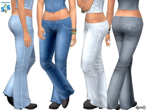 Sims 4 Old People Clothes, Sims 4 Cc Female Low Rise Jeans, Sims 4 Low Rise Jeans Cc Maxis Match, Ts4 Low Rise Jeans Cc, Low Waist Sims 4 Cc, 90s Fashion Sims 4 Cc, Base Game Sims 4 Mods, Sims 4 Cc Low Rise Flare Jeans, Sims 4 Cc Pants Low Waist