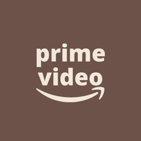 Prime Video App Icon, Prime Video Icon, App Icon Prime Video, Video Icon, Brown Icons, Beige Icons, Beige Icons:), Tv Icon, Snack Video