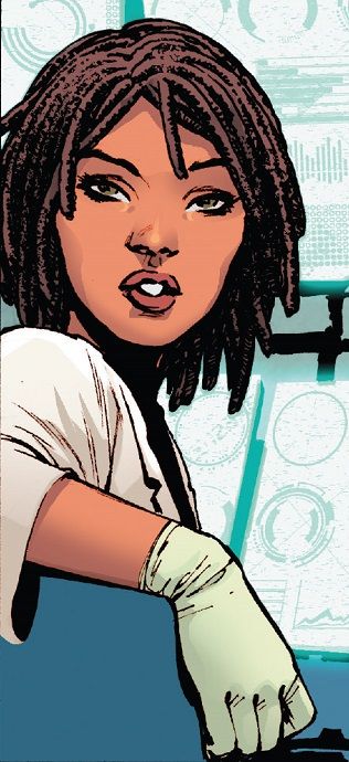 Dr Cecilia Reyes from Old Man Logan Vol 2 #39 - 2018 Black Female Super Heroes, Cecilia Reyes, Woman Superhero, Marvel Female Characters, Marvel Ladies, Ben Reilly, Old Man Logan, Marvel Edits, Comic Characters