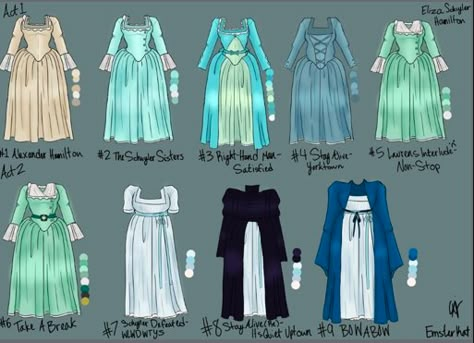 Eliza Schuyler Dress, Eliza Schuyler Fanart, Eliza And Hamilton, Eliza Hamilton Fanart, Hamilton Dresses, Hamilton Eliza, Hamilton Costume, Eliza Hamilton, Hamilton Outfits