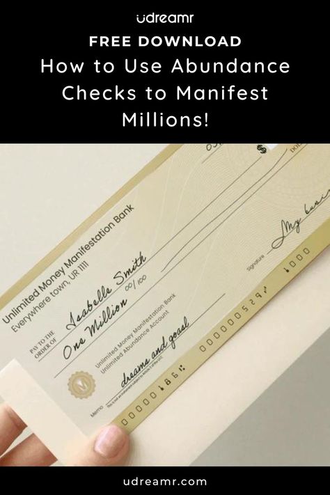 Money Affirmations Manifestation Checks, Abundance Check, Online Vision Board, Memo Writing, Start Manifesting, Making A Vision Board, Wealth Affirmations, Manifest Money, Name Writing