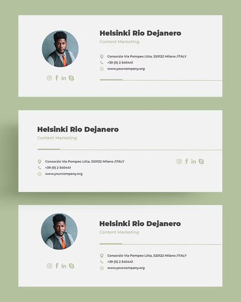 Creative Email Signatures, Email Footer, Google Drive Tips, Email Signature Design, E Signature, Linkedin Banner, Footer Design, Email Signature Templates, Mood Songs