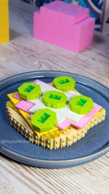 Lego Stopmotion, Lego Stop Motion, Ham Sandwich, Ham Sandwiches, Thanks A Lot, Sandwich Recipe, Cool Lego, Satisfying Food, Sandwich Recipes