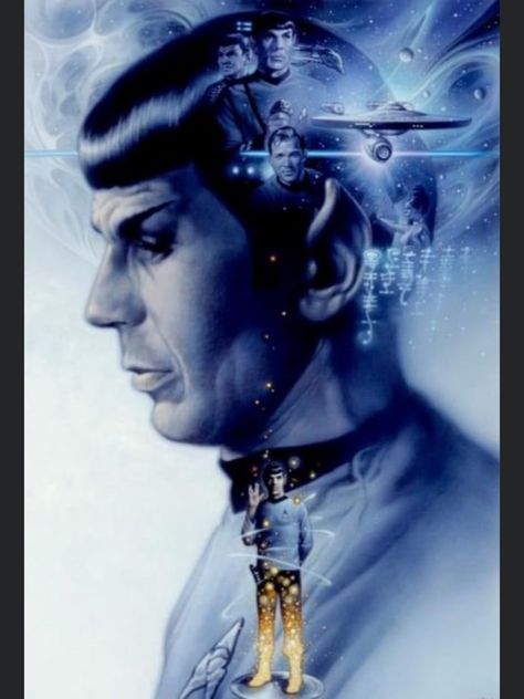 Star Trek Original Series, Star Trek Tv, Star Trek Images, Star Trek Series, Star Trek Characters, Star Trek Art, Star Trek Original, Leonard Nimoy, Captain Kirk