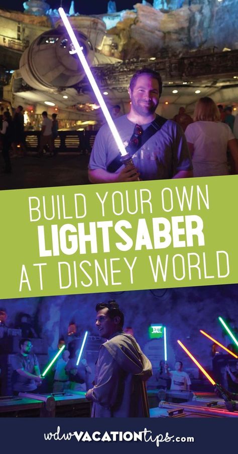 Build A Lightsaber, Build Your Own Lightsaber, Monorail Disney, Galaxy Edge, Custom Lightsaber, Disney Inspiration, Disney Time, Disney Board, Disney 2024