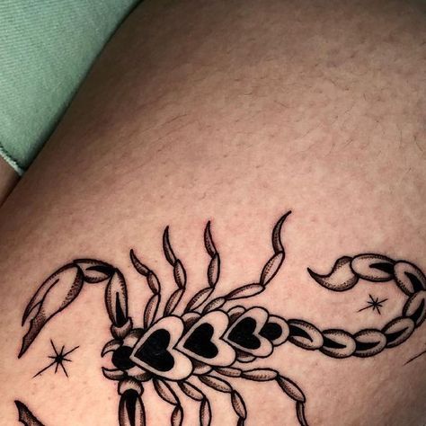 Scorpio Heart Tattoo, Scorpion Tattoo Heart, Scorpion Heart Tattoo, Heart Scorpion Tattoo, Heart Scorpion, Traditional Heart Tattoos, Whimsical Tattoos, Mandala Hand Tattoos, Mermaid Tattoo Designs