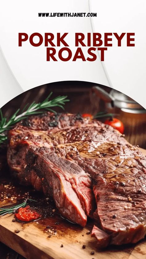 Master the art of roasting with this comprehensive guide on Pork Ribeye Roast. Tender, juicy, and bursting with flavor every time! Pork Loin Ribeye Roast Recipe Crockpot, Boneless Pork Ribeye Roast Recipes, Pork Rib Eye Roast Recipes, Pork Ribeye Roast Recipes Crockpot, Ribeye Pork Roast Recipes, Pork Rack Roast Recipes, Pork Loin Rib Roast Recipes, Pork Prime Rib Roast, Pork Ribeye Roast Recipes