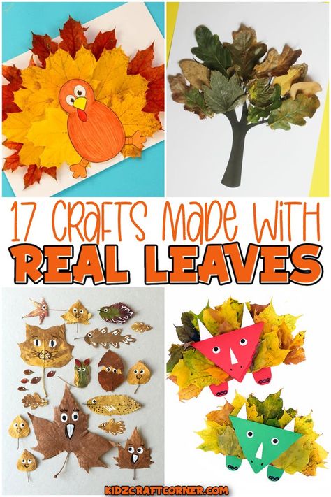 Are you looking for a fun fall craft for kids? Kids love collecting leaves during this time of year. Why not try out these awesome leaf crafts for crafts. These are such neat ideas that your child will love. Fall Leaves Crafts Preschool, Leaf Crafts Kids, Fall Crafts For Toddlers, Autumn Leaves Craft, Preschool Crafts Fall, Leaf Projects, November Crafts, Crafts For Preschoolers, Fun Fall Crafts