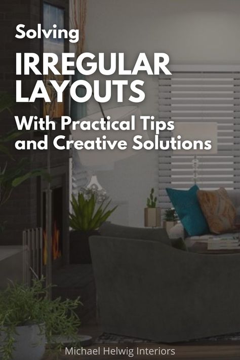 Design challenges? No problem! Explore our expert guide to conquering oddly shaped rooms. From furniture selection to creative layouts, we've got you covered. Angled Bedroom, Small Room Layouts, Small House Bliss, Bedroom Layout Design, Beautiful Small Homes, Angled Ceiling, Angled Ceilings, Small House Decorating, Decorating Advice