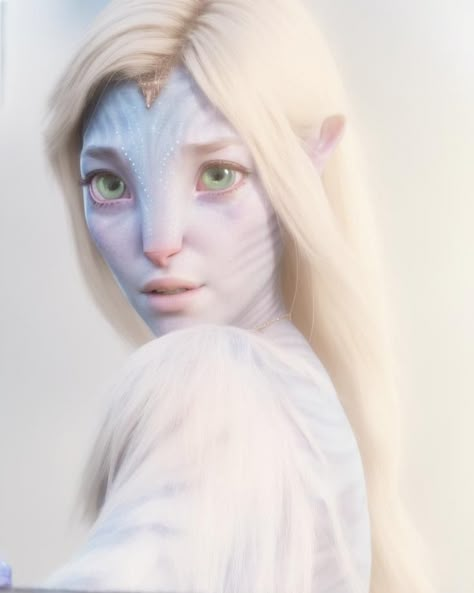 Avatar Navi Oc White Hair, Avatar Cameron, Avatar Navi, Avatar Oc, Avatar Dr, Pokemon Waifu, Avatar Fan Art, Avatar 2, Pandora Avatar