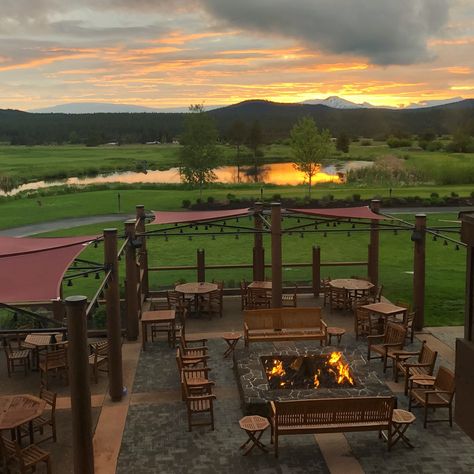 We are excited for more gorgeous Sunriver sunsets like this one! Summer, we're ready for you. 🌄 #Sunriver #SunriverResort #SunriverOregon #sunsets #views #MtBachelor #pnw #SunriverSunsets Sunriver Oregon, Sunriver Resort, Deck Seating, Golf Vacations, Public Golf Courses, River Lodge, Cascade Mountains, Indoor Dining, Mini Moon