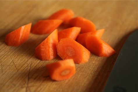 Knife Skills: How to Cut Carrots | Serious Eats How To Cut Carrots, Black Eyed Pea Soup, Simple Paleo, Chicken Bullion, Vegetable Crisps, Knife Skill, Carrot Sticks, Tortellini Soup, Pea Soup