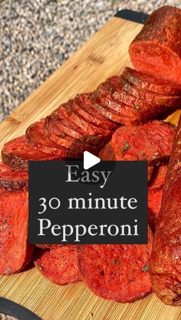 Josie Schlosser | Let’s make spicy and savory high protein vegan pepperoni that is super quick and easy to make! Recipe below ⬇️

~8 G protein per slice for... | Instagram Pepperoni Recipes, Vegan Pepperoni, Healthy Meats, Beetroot Powder, Vital Wheat Gluten, High Protein Vegan, Red Rice, Loaf Recipes, Savory Vegan