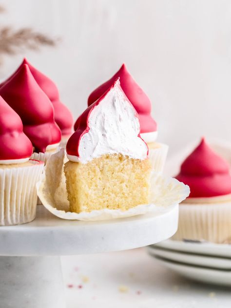 Raspberry Cream Puff, Almond Cupcakes, Flourless Brownies, Sweet Potato Bread, Raspberry Cupcakes, Raspberry Mousse, Berry Tart, Raspberry Cream, Freeze Dried Raspberries