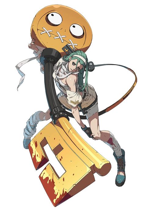 A.B.A Art - Guilty Gear -Strive- Art Gallery Gear Art, Action Pose, The Guilty, Guilty Gear, Fav Characters, Game Character Design, Reference Poses, Character Designs, Funky Art