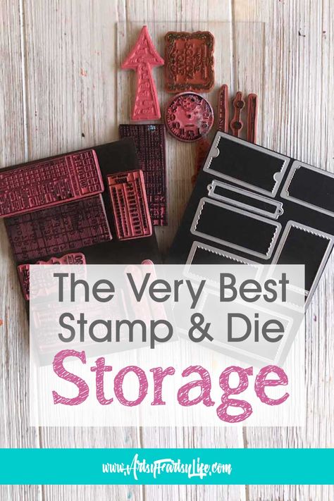 Stamp Storage Ideas, Stamp Storage Ideas Organizing, Free Printable Ephemera, Wooden Stamp Storage, Rubber Stamp Storage, Die Storage, Ikea Shelving Unit, Silicone Stamps, Washi Tape Storage