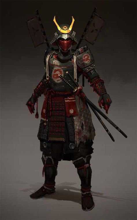 More D&D Character art! - Imgur Samurai Concept, Ronin Samurai, History Tattoos, Samurai Wallpaper, Ninja Samurai, Samurai Ninja, Samurai Artwork, Feudal Japan, Shadow Warrior