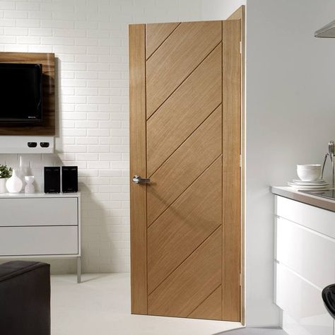 Flush Interior Doors – Page 2 Simple Bedroom Door Design, Simple Door Design Woods, Flush Door Design Modern Veneer, Bathroom Door Design Woods, Venner Doors, Sobna Vrata, Hotel Doors Design, Internal Doors Modern, Bathroom Door Design