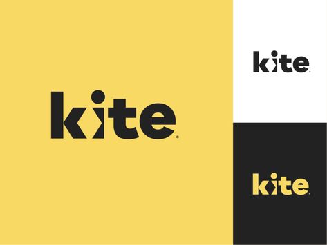 Kite® Final Mark by Brian White on Dribbble Kite Logo Design, Brian White, Converted Horse Trailer, Festival Logo, Kite Festival, Horse Trailer, Creative Professional, Global Community, Amazon Logo