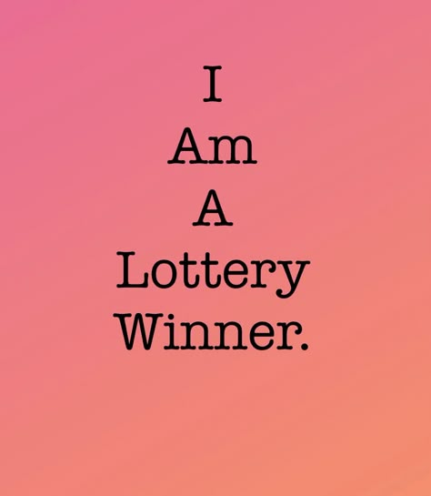 Vision Board Lottery, Lottery Winner Manifestation, I Am A Lottery Winner, I Am A Lottery Jackpot Winner, Lottery Vision Board, Affirmations For Money Wealth, Lottery Manifestation, Lottery Affirmations, 2024 Manifesting