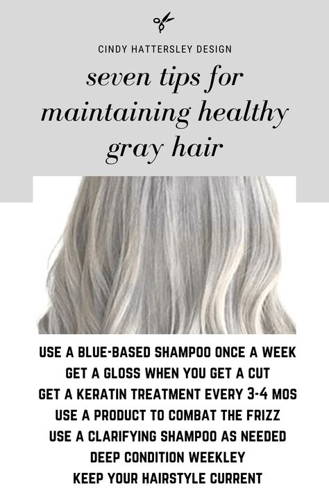 Gray Hair Care Products that Work for Me - Cindy Hattersley Design Healthy Gray Hair, Glowing Hair, Cindy Hattersley, Grey Hair Care, Grey Hair Looks, Grey Hair Over 50, Shampoo For Gray Hair, Grey Hair Transformation, Gorgeous Gray Hair