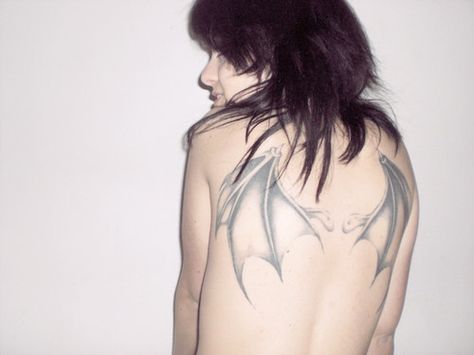 Angle Wings Tattoo Back, Bat Wings Tattoo, Wing Tattoos On Back, Bat Tattoo, Angel Wings Tattoo, Wing Tattoo, Back Tattoo Women, Wings Tattoo, Aesthetic Tattoo