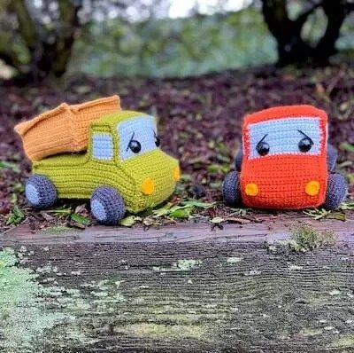 Garbage Truck Crochet Pattern, Crochet Truck Pattern, Crochet Garbage Truck, Crochet Dump Truck, Truck Crochet Pattern Free, Crochet Vehicles Free Pattern, Crochet Car Patterns Free, Crochet Truck Pattern Free, Truck Crochet Pattern