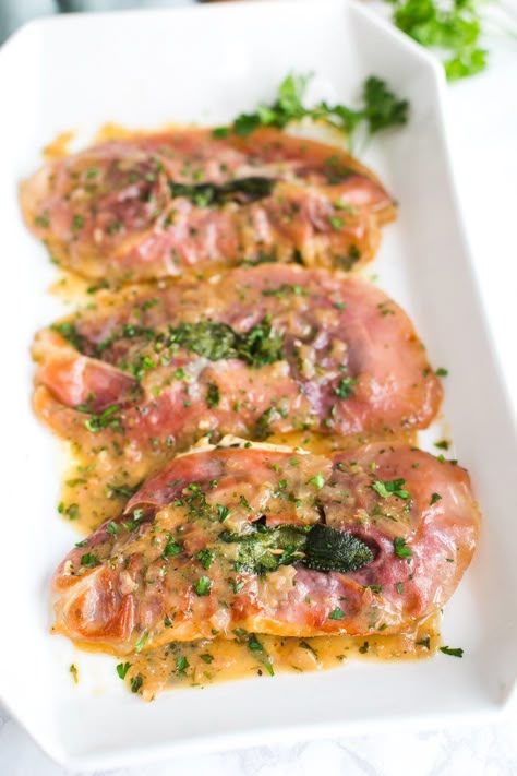 Turkey Saltimbocca, Chicken Saltimbocca Recipe, Saltimbocca Recipe, Prosciutto Recipes, Chicken Saltimbocca, Masterchef Australia, Fresh Sage, Italian Chicken, Western Food