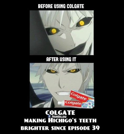 #bleach #evilichigo #hichigo Bleach Anime Funny, Brain Bleach, Bleach Meme, Hollow Ichigo, Bleach Drawing, Giving Advice, Bleach Funny, Clown Horror, Funny Yugioh Cards