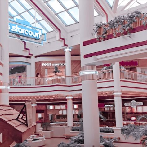 Star Court Mall Aesthetic, Starcourt Mall Stranger Things, 1980s Mall Aesthetic, Stranger Things Vibes Aesthetic 80s, Star Court Mall Stranger Things, Starcourt Mall Aesthetic, Stranger Things Visualization Shifting, Stranger Things Desired Reality, 80s Stranger Things Aesthetic