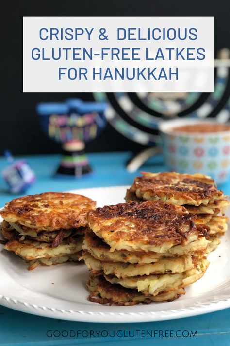 Gluten Free Latkes, Latke Recipe, Hanukkah Recipes, Jelly Doughnuts, Gluten Free Main Dishes, Hanukkah Food, Gf Recipes, Jewish Recipes, Family Cooking