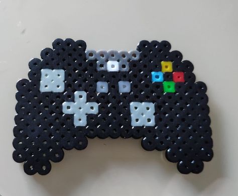 Xbox Controller Hama Perler Bead Xbox Controller, Perler Pattern, Perler Ideas, Xbox Controller, Melty Beads, Video Game Controller, Bead Ideas, Perler Bead Art, Perler Patterns