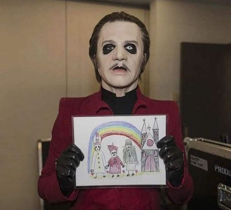 Ghost, Cardinal Copia, Papa Emeritus IV A Man, Ghost, Thread, Band, Art