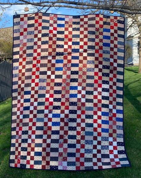 How About a Quilt Along? | KatyQuilts Wedding Dress Blue, The Quilt Show, Quilt Of Valor, Patriotic Quilts, Blue Wedding Dresses, Blue Quilts, Scrappy Quilts, Diamond Quilt, Scrap Quilts