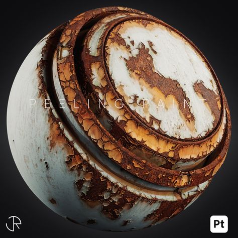 Harry Potter Art Drawings, Paint Metal, Miniature Bases, Smart Materials, Texture Inspiration, Fence Panel, Substance Painter, Peeling Paint, Corrugated Metal