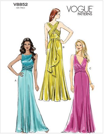 Sew Your Kibbe: Theatrical Romantic Prom Dress Sewing Patterns, Evening Gown Pattern, Womens Evening Gowns, Robe Diy, Gown Sewing Pattern, Formal Dress Patterns, Patron Vintage, Formal Bridesmaids Dresses, Bridesmaid Dressing Gowns