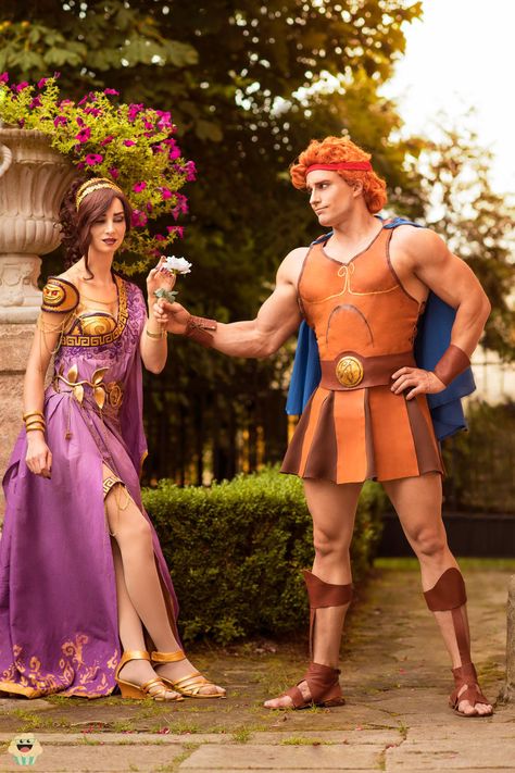 Costume & Model : Leobane Cosplay & Symphonia Cosplay Photographer : Muffin Geek Production Makeup Artist : Kinga Kunz Makeup Meg Costume, Meg Cosplay, Megara Cosplay, Hercules Costume, Hannah Alexander, Couples Costumes Creative, Cosplay Couple, Disney Princess Cosplay, Couples Cosplay