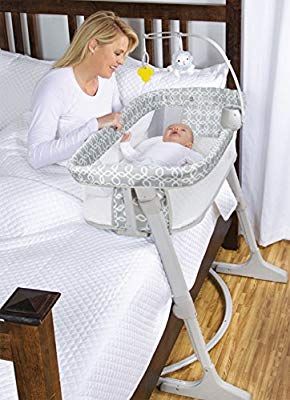 Baby Bassinet Ideas, Bassinets For Baby, Bassinet Ideas, Baby Bassinet Bedside, Cribs Baby, Bedside Sleeper, Newborn Crib, Baby Gadgets, Baby Bassinet