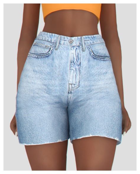 Sims 4 Bermuda Shorts, Sims 4 Cc Denim Shorts, Sims 4 Jean Shorts, Sims 4 Tops Patreon, Sims 4 Cc Baggy Jorts, Sims 4 Cc Jean Shorts, Shorts Cc Sims 4, Sims 4 Denim Shorts, Sims 4 Denim Skirt