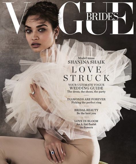 Shanina Shaik for Vogue Brides Australia 2018 Vogue Bride, 잡지 레이아웃, V Model, Shanina Shaik, Vogue Magazine Covers, Bridal Bolero, Vogue Wedding, Fashion Magazine Cover, Australia Wedding