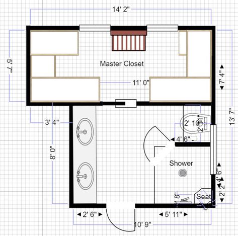 Bathroom And Closet Layout, Master Walk In Closet And Bathroom Combo Layout, Walk Through Closet To Bathroom Layout, Walk In Closet And Bathroom Combo, Bathroom And Closet Combo, Master Bath And Closet Layout, Walk Through Closet To Bathroom, Bathroom Closet Combo Layout, Closet And Bathroom Combo