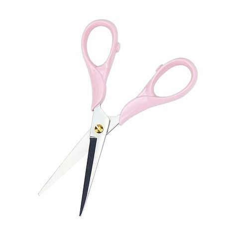 Pink File Folder, Cute Scissors, Pink School Supplies, Pink Scissors, Pink Kitchen Appliances, Pink Sticky Notes, Pink Office Supplies, Pink Office Decor, Pink Office Chair