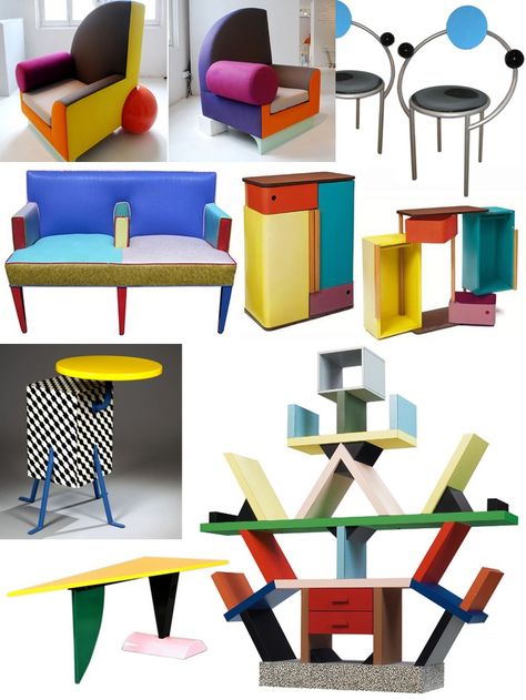 Furniture 1981, Memphis Furniture, Furniture Trends, 80S Furniture, 80 S Furniture, 1980S, Memphis Design Furniture, Group Furniture, 80'S Furniture Memphis Style Furniture, Postmodernism Furniture, Ettore Sottsass Design, 1980 Furniture, 1980s Furniture, Postmodern Furniture, Memphis Furniture, 80s Furniture, Post Modern Furniture