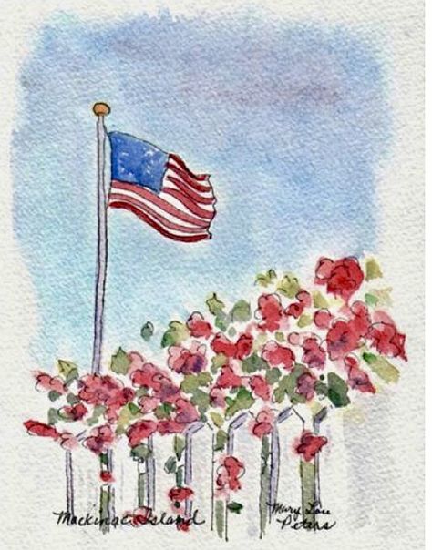 Fourth Of July Watercolor Painting, Patriotic Watercolor Art, 4th Of July Watercolor Paintings, American Flag Watercolor Painting, Fourth Of July Watercolor, 4th Of July Watercolor, Patriotic Watercolor, American Flag Drawing, Lilly Prints