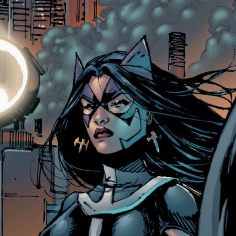 Huntress Icon, Helena Bertinelli, Hair, Black