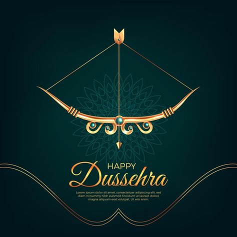 Realistic dussehra concept | Free Vector #Freepik #freevector Dusshera Template, Dashera Images, Happy Dashera Images, Happy Dusshera Poster, Dashera Festival Poster, Dasara Poster, Happy Dashera Poster, Dashera Festival, Dussehra Post